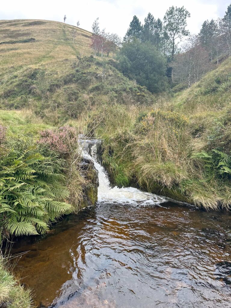 A waterfall just off Jacob's Ladder, Kinder Scout