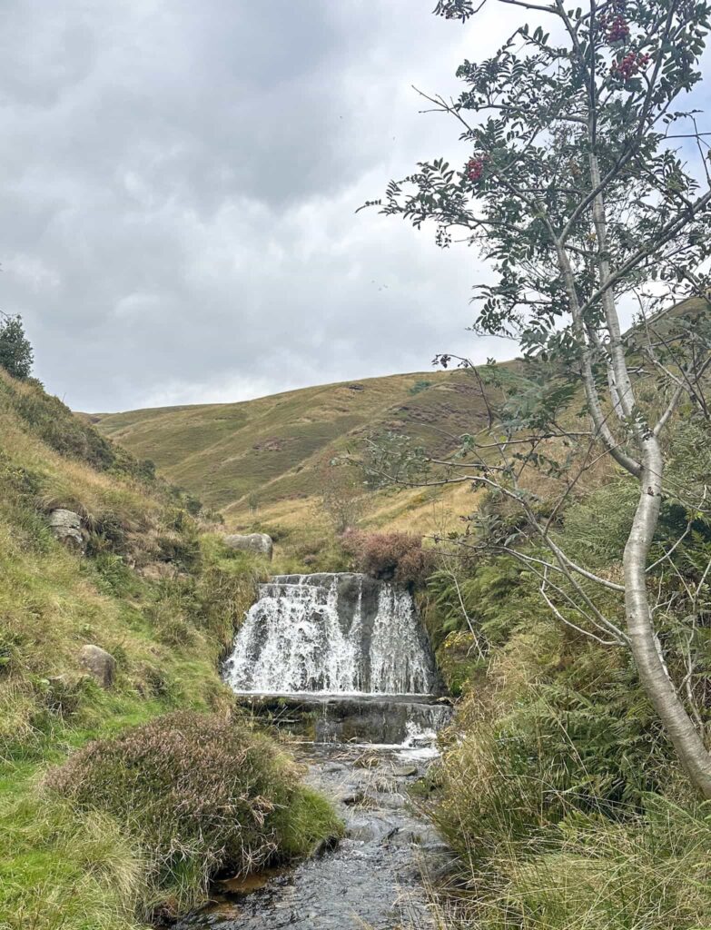 A waterfall just off Jacob's Ladder, Kinder Scout