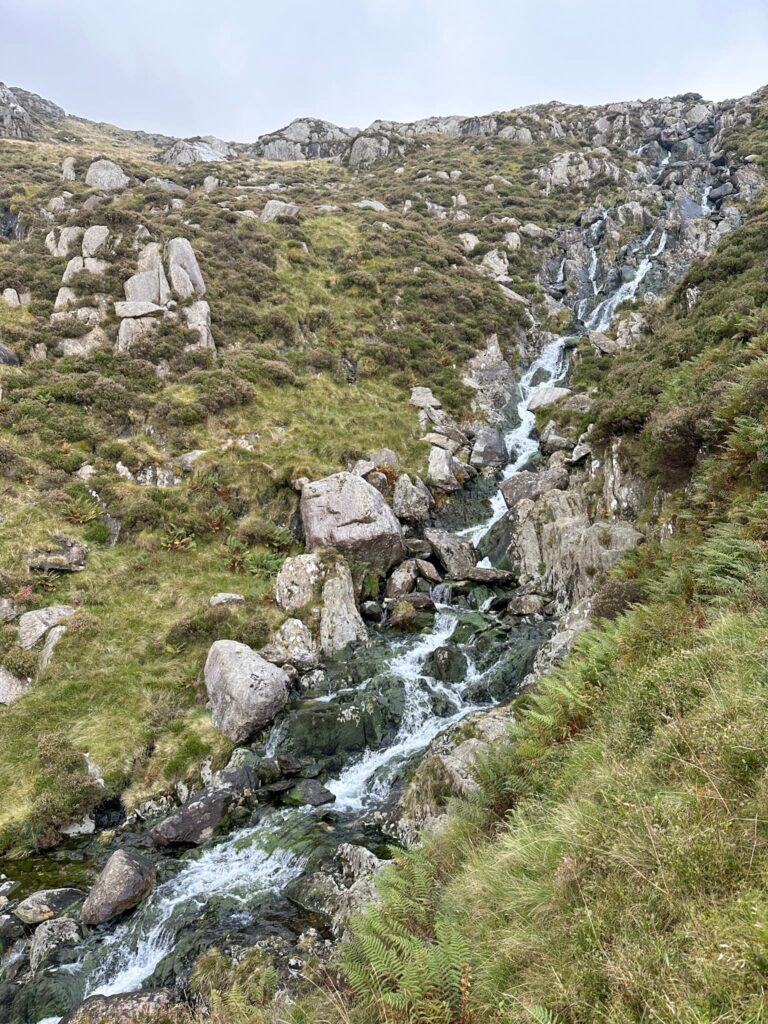 Waterfalls in Nant Bochlwyd