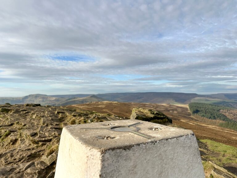 Win Hill Trig Point