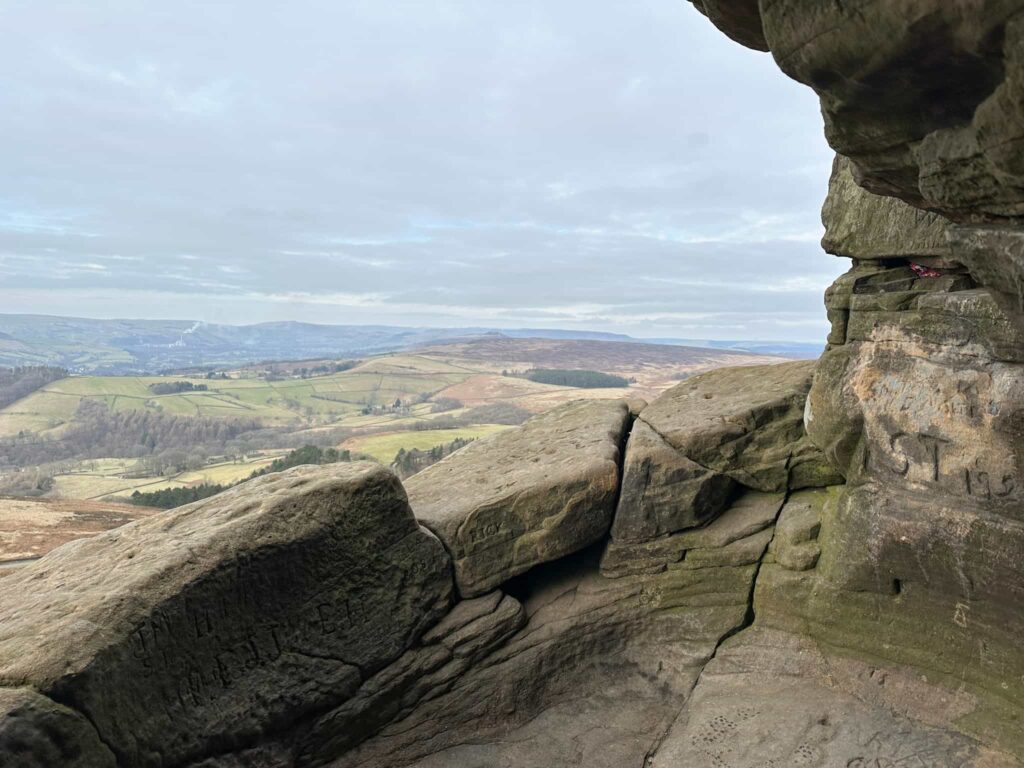 Robin Hoods Cave, Stanage Edge