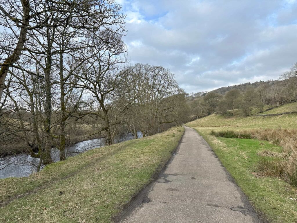 A track along the River Derwent