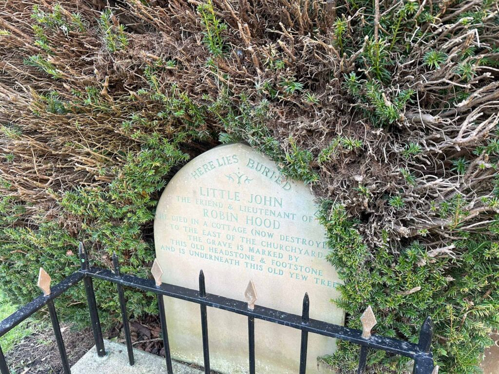 Little John's Grave, Hathersage