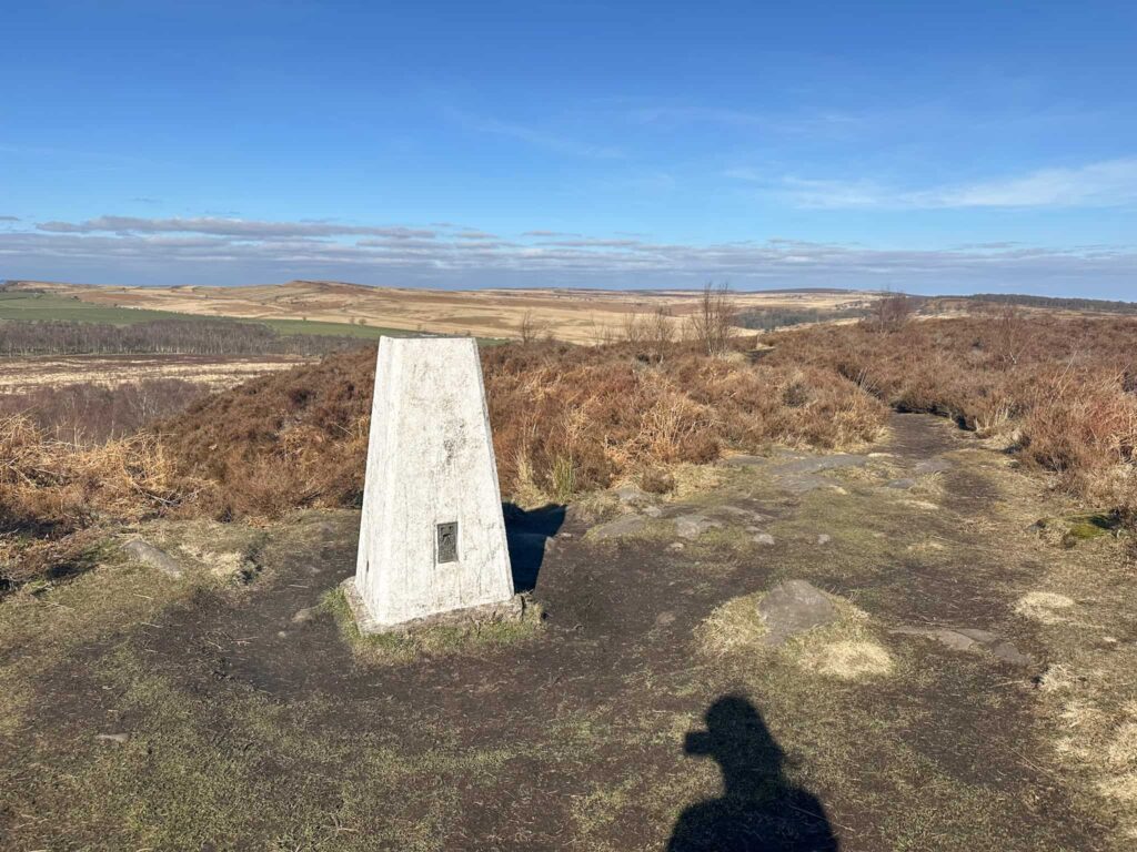 Birchen Edge trig point