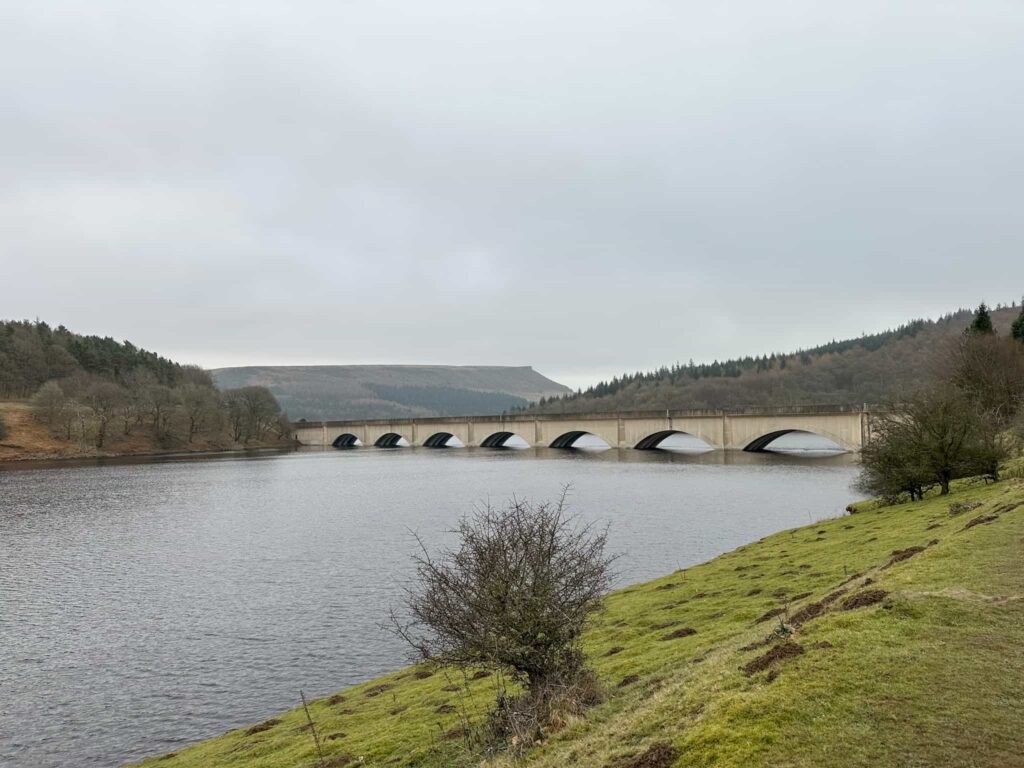 Ladybower Reservoir and Ashopton Viaduct