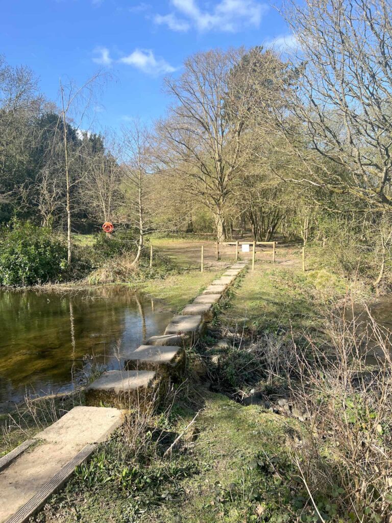 Stepping stones, Bretton Park