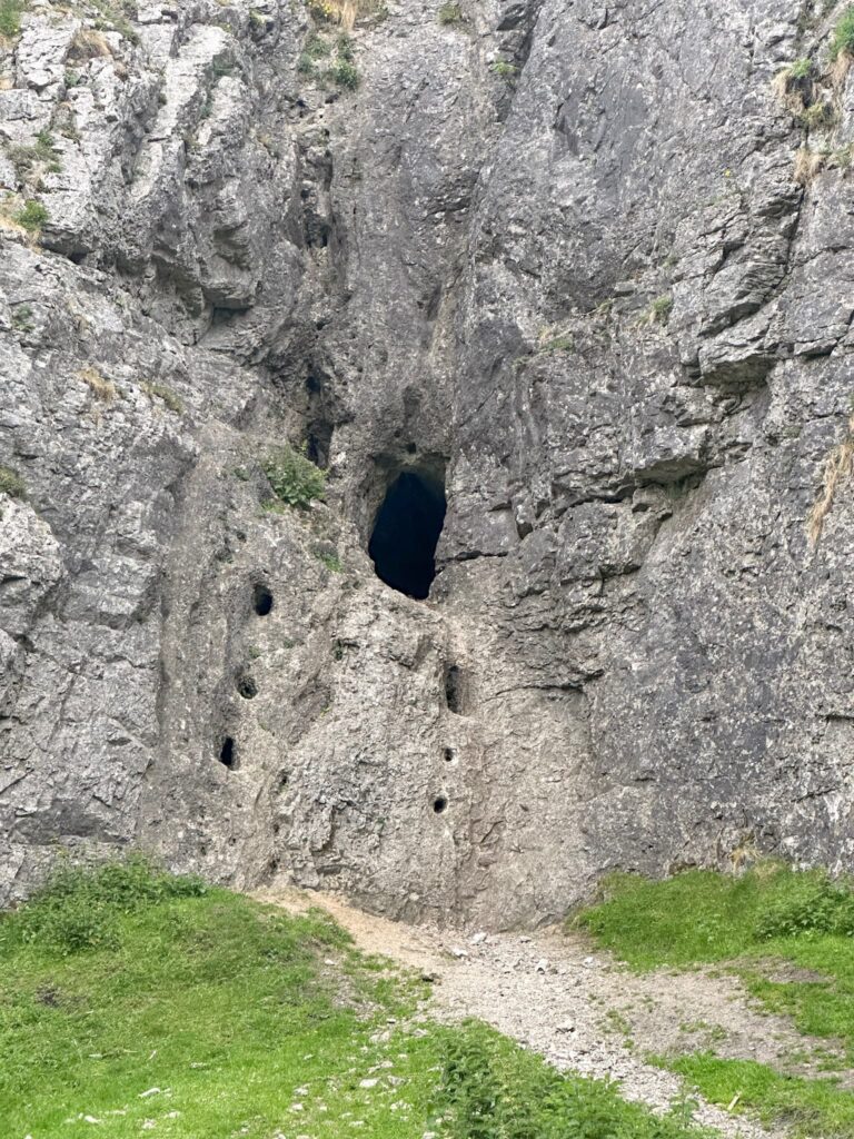 A cave in Cave Dale