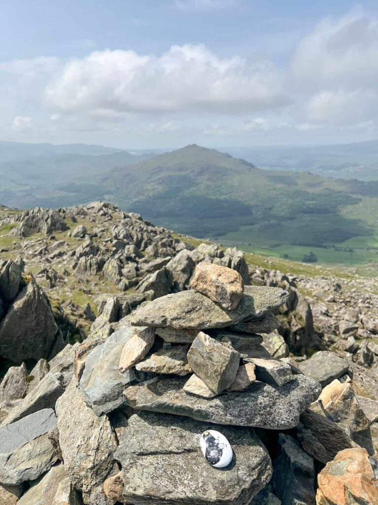 Grey Friar summit cairn