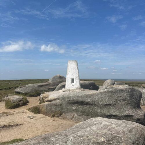 Higher Shelf Stones trig point