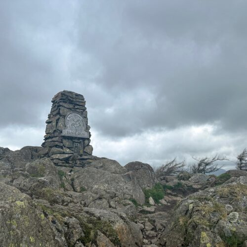 Black Crag or Black Fell trig point