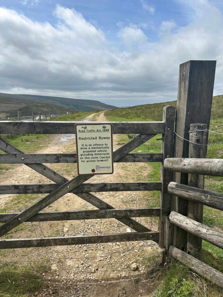 A wooden gate