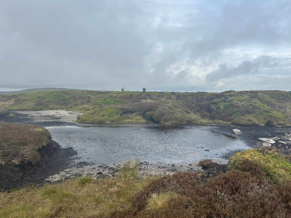 A moorland pool