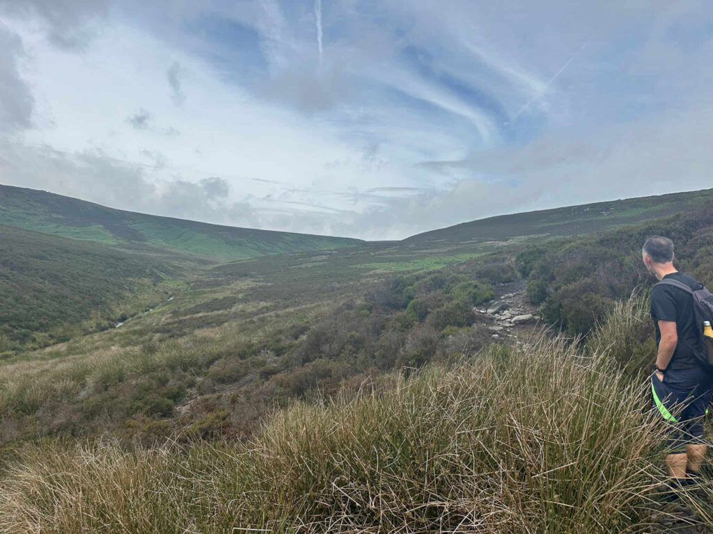 A moorland path