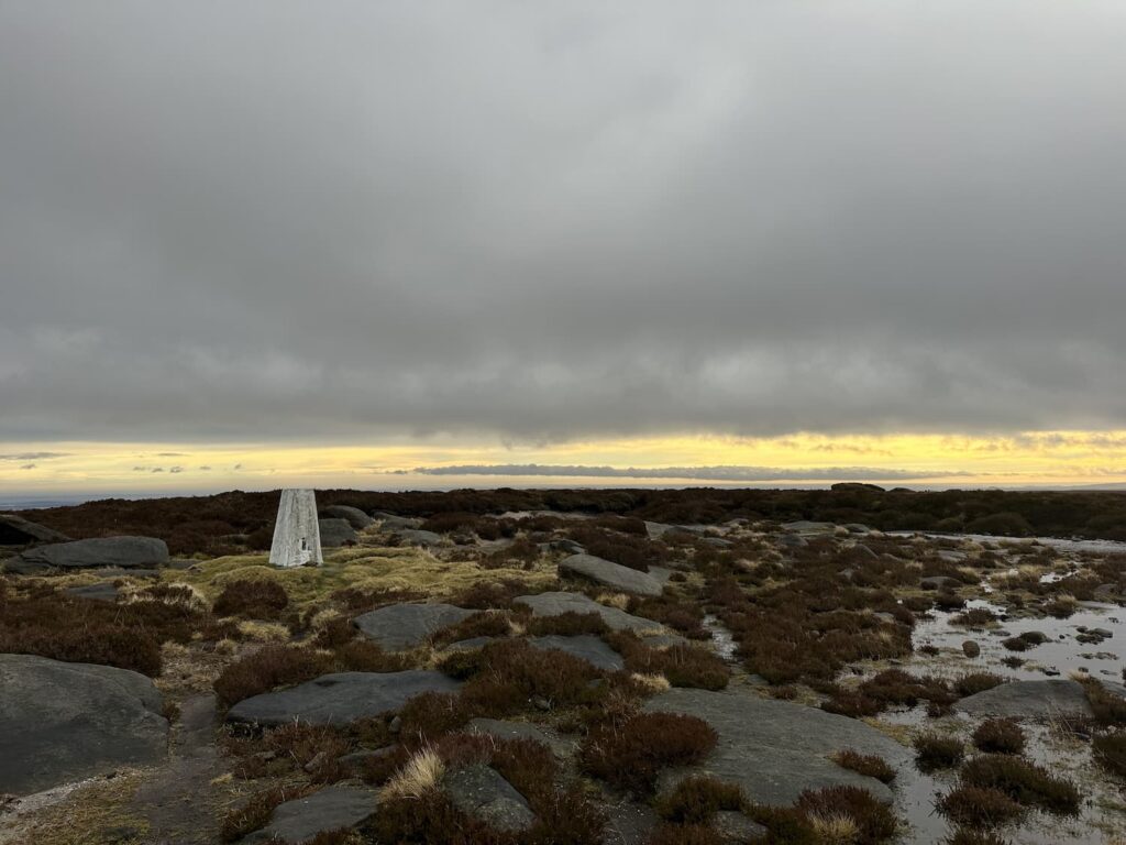 Margery Hill trig point