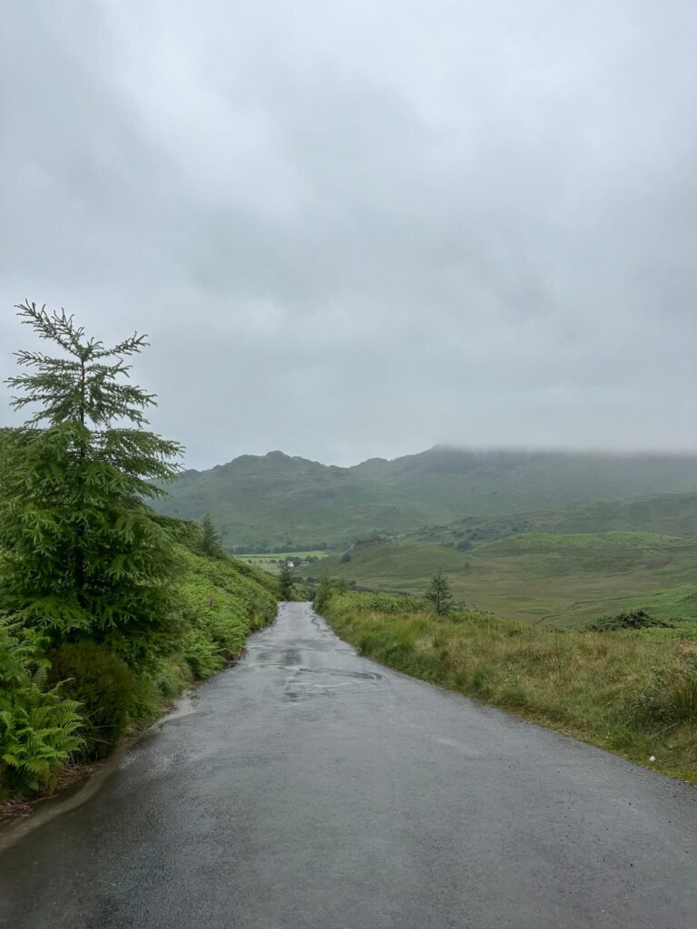 Side Gates Road, leading to Little Langdale