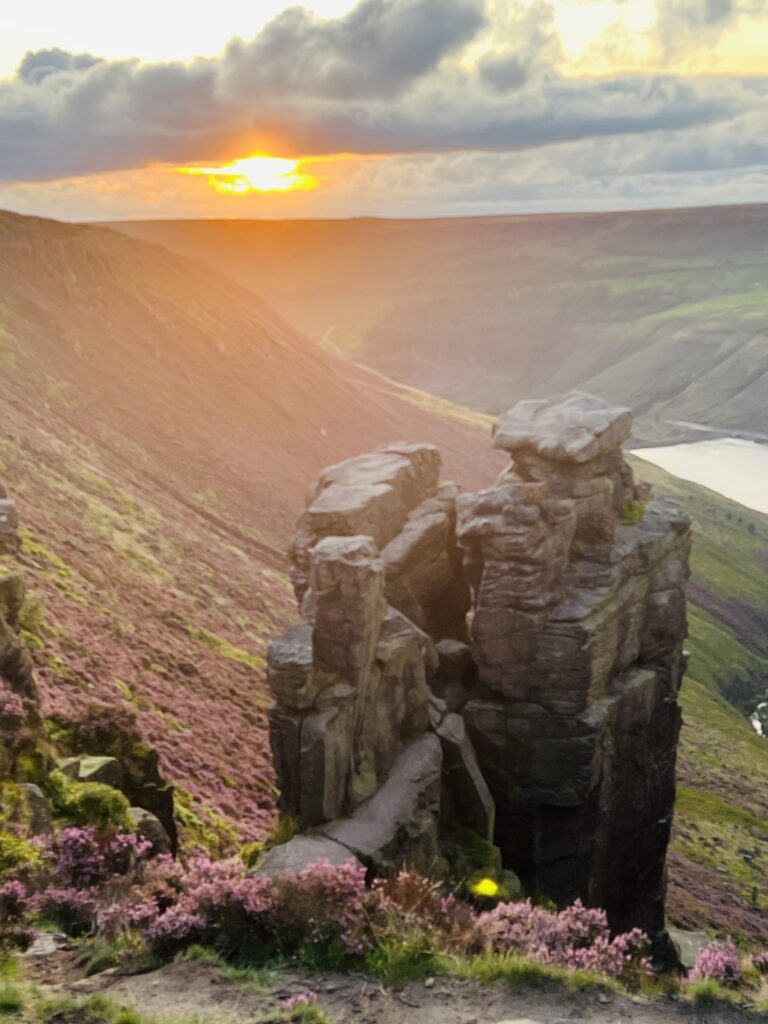 The Trinnacle at sunset