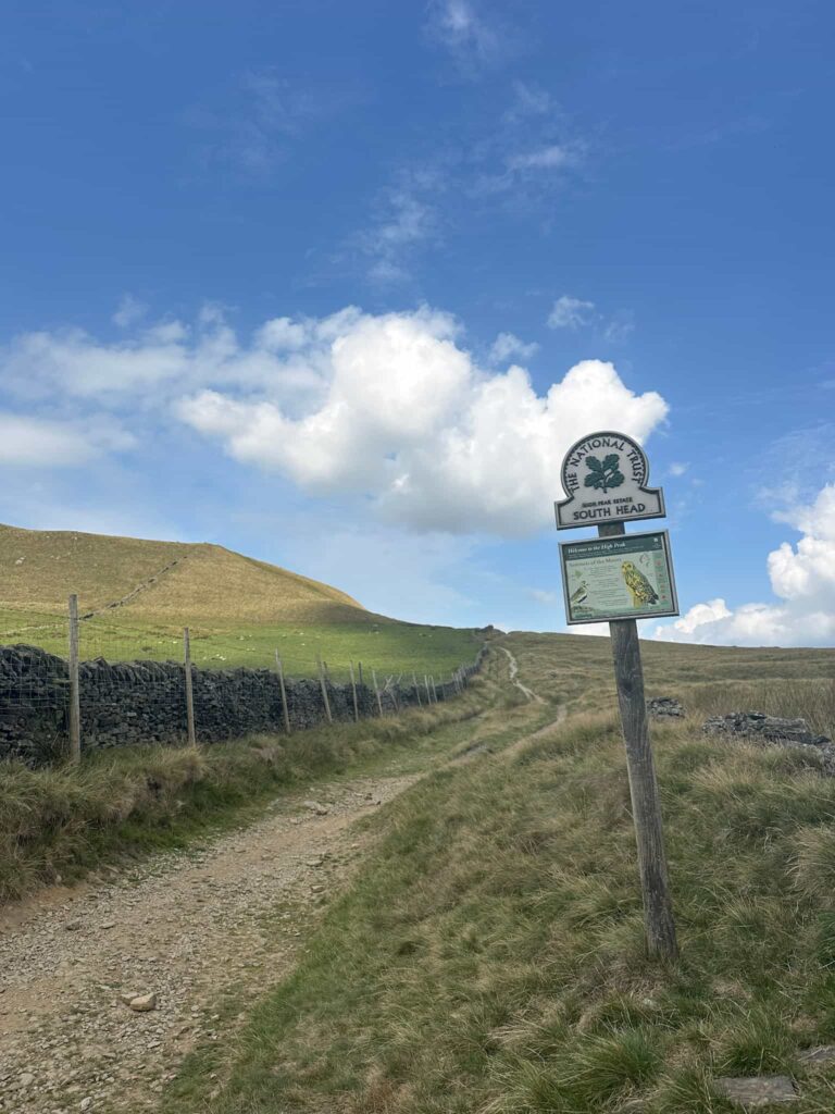 A sign for South Head