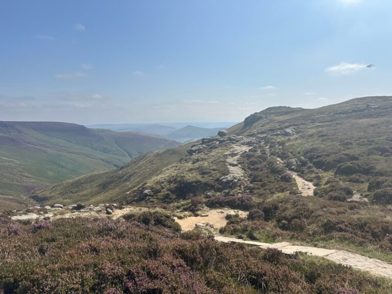 A view from the top of Grindsbrook Clough
