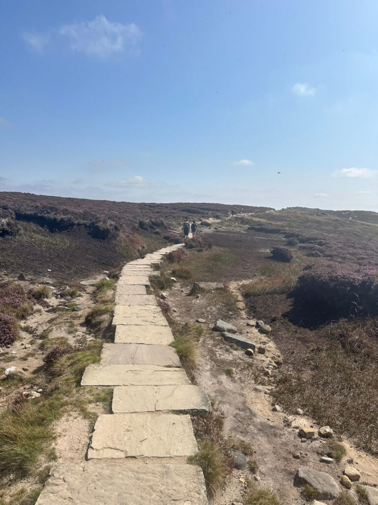 Slabbed path on Kinder Scout