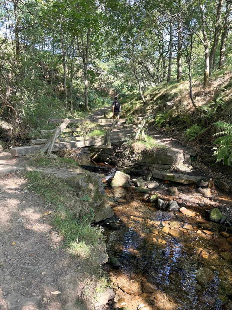 Bridge over Crowden Brook