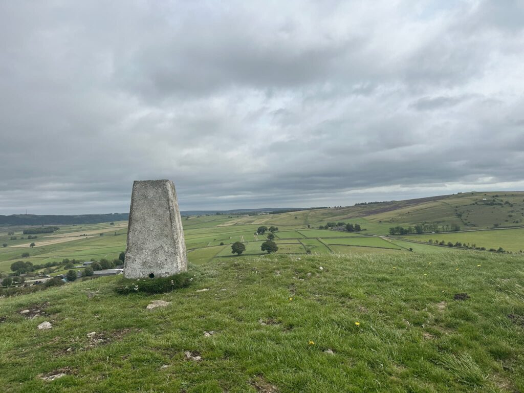 Wardlow Hay Cop trig point