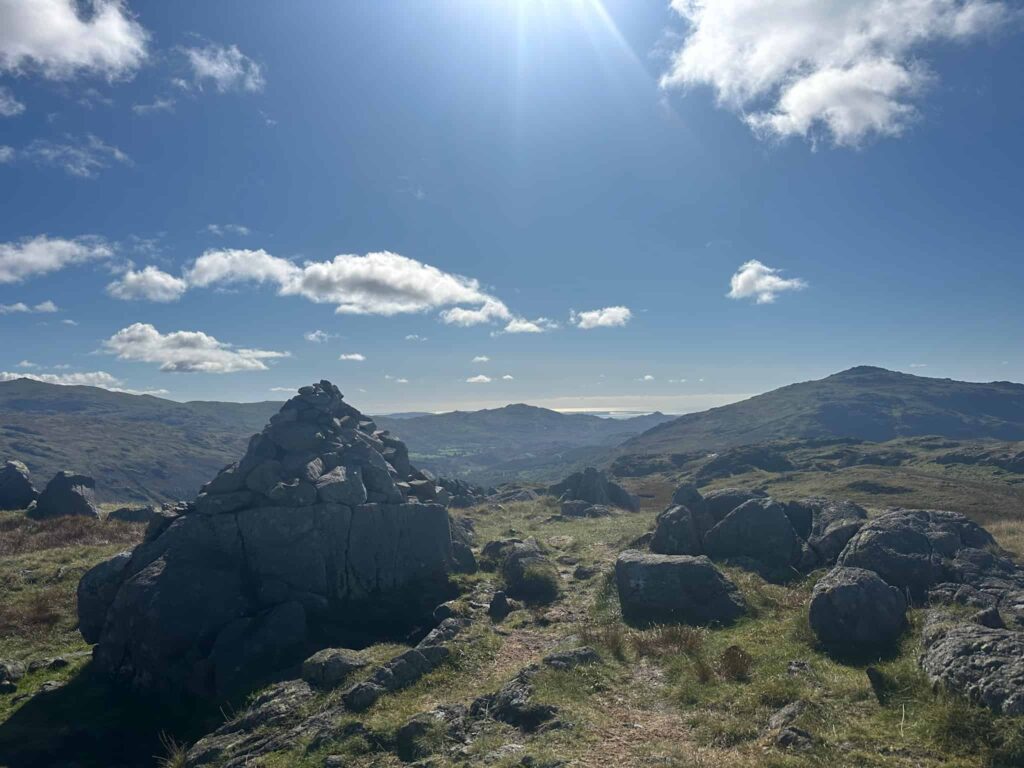 Hard Knott summit cairn