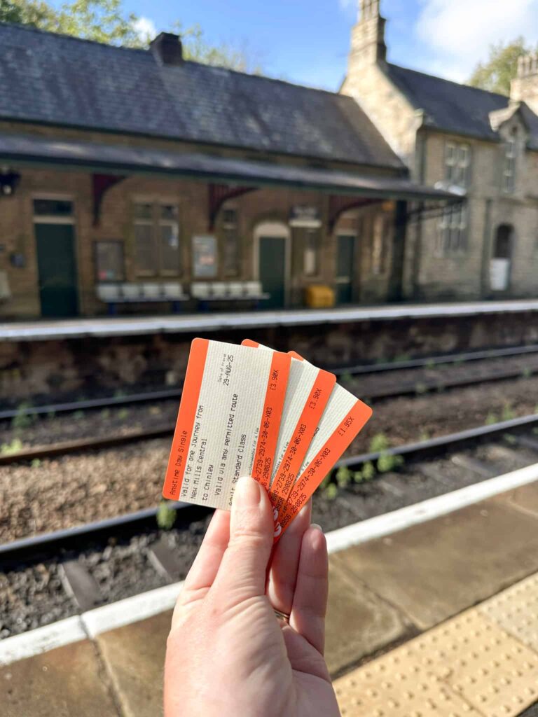 Train tickets