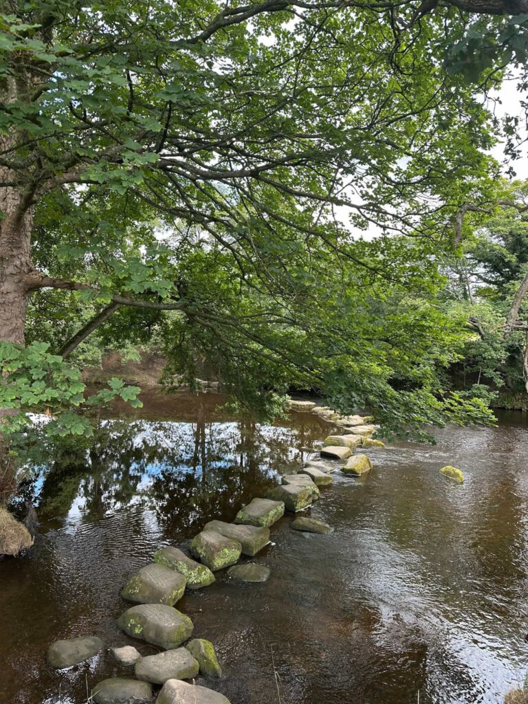 Hathersage stepping stones