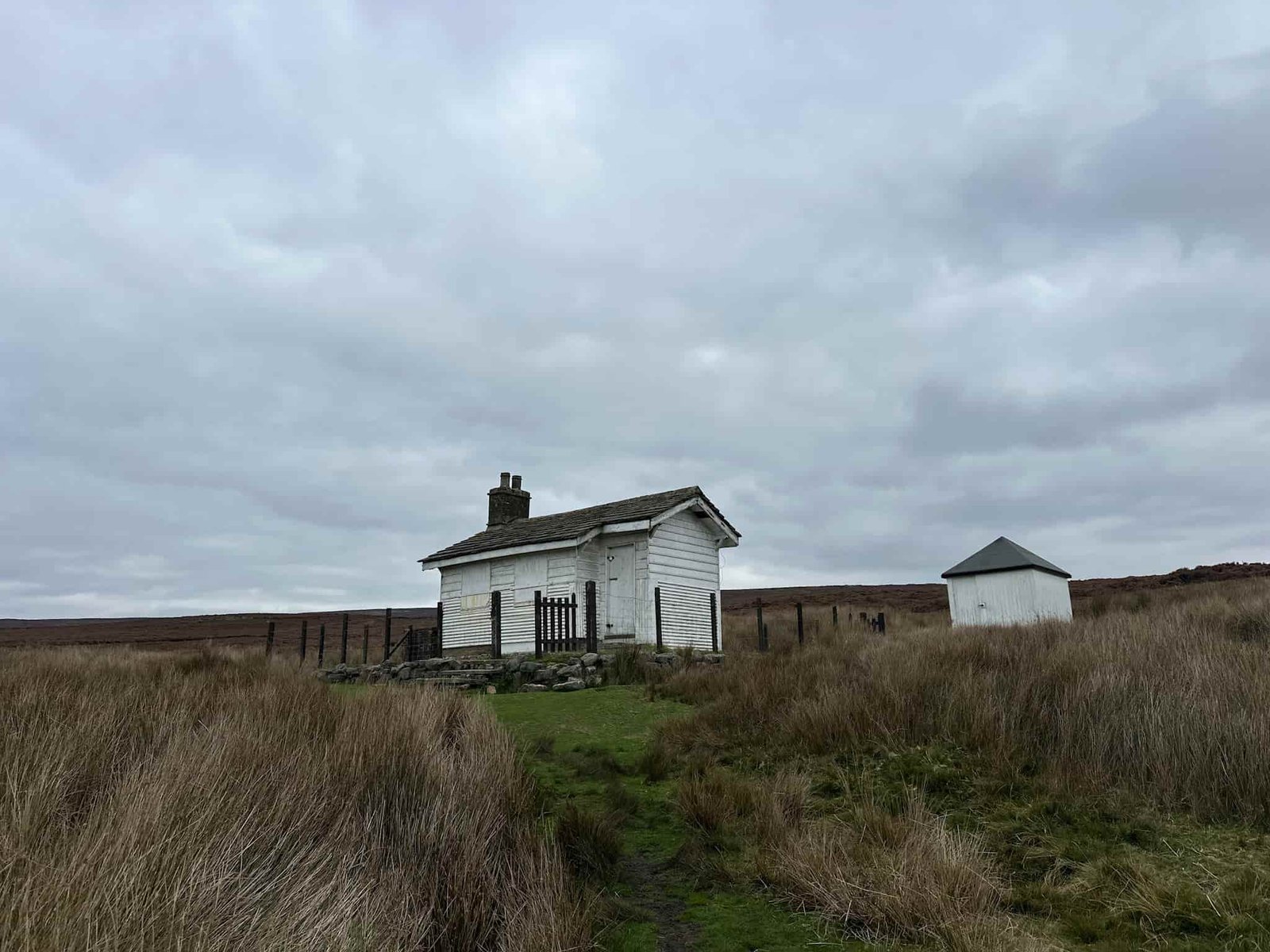 Shooting cabin near Kinder Scout