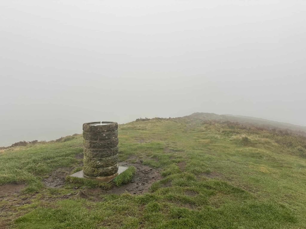 Lantern Pike summit marker