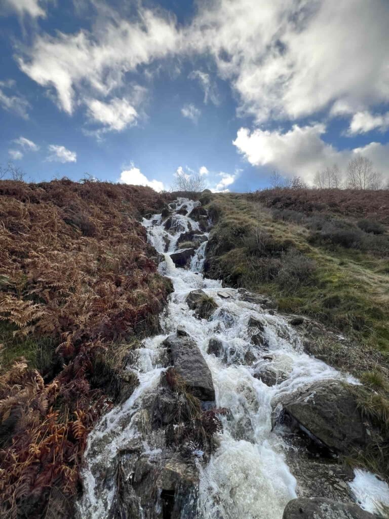 Waterfall near Chatsworth