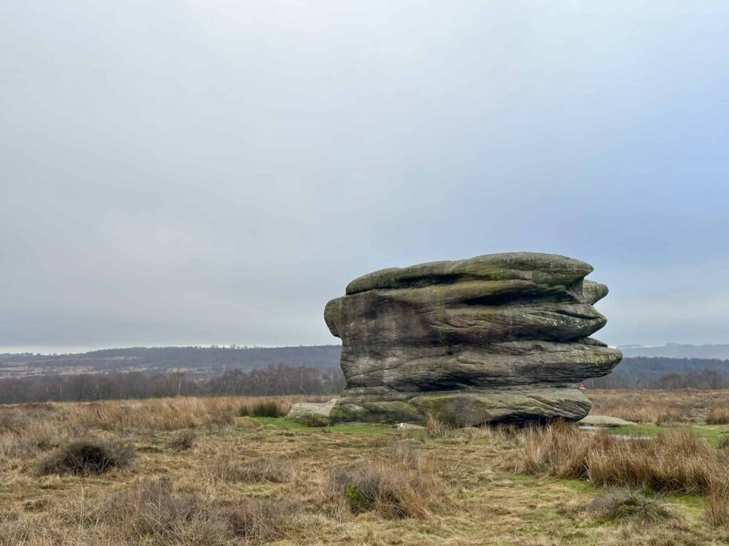Eagle Stone, Baslow Edge