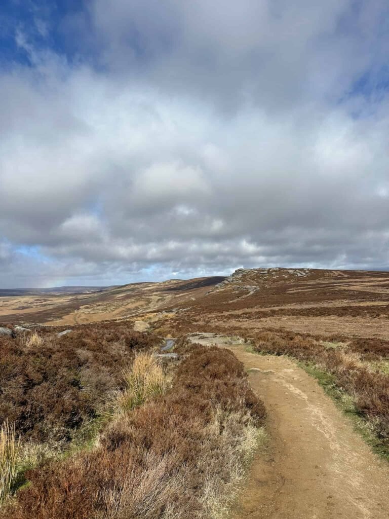 A view of Derwent Edge in early Spring