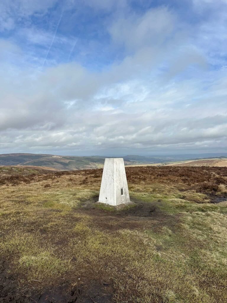 Burbage Edge trig point