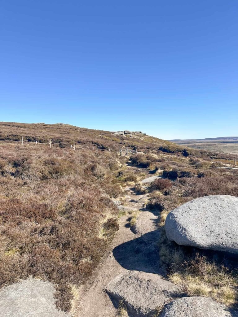 A rocky path on Kinder Scout