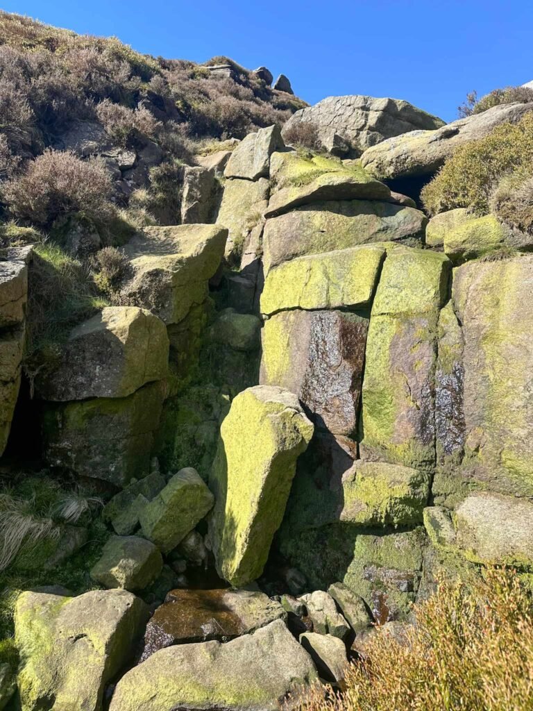 Rocks in Blackden Brook