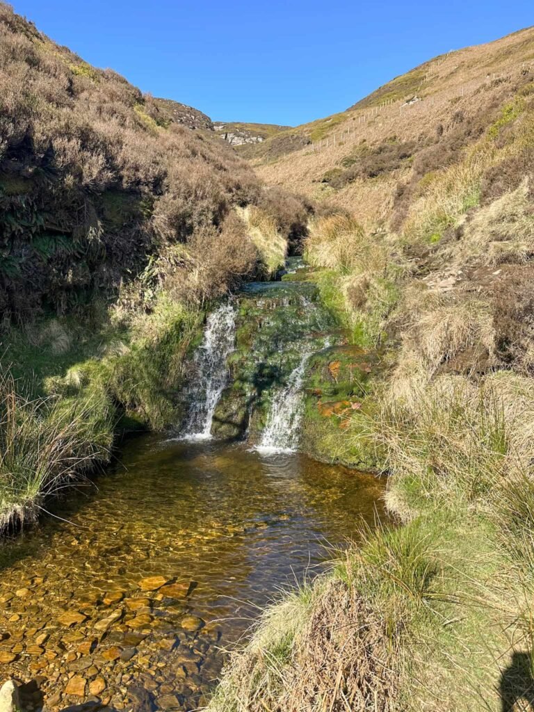 Waterfalls in Blackden Brook