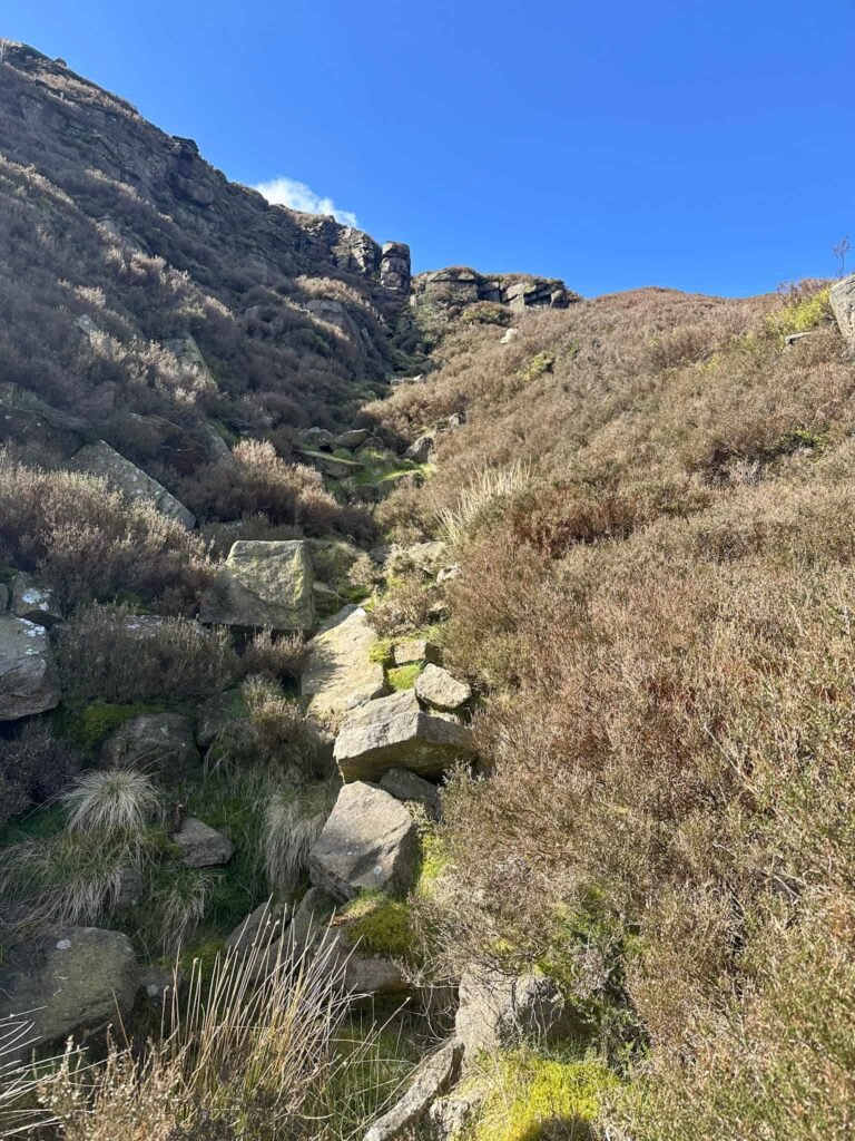Lawrence Edge, a rocky chasm