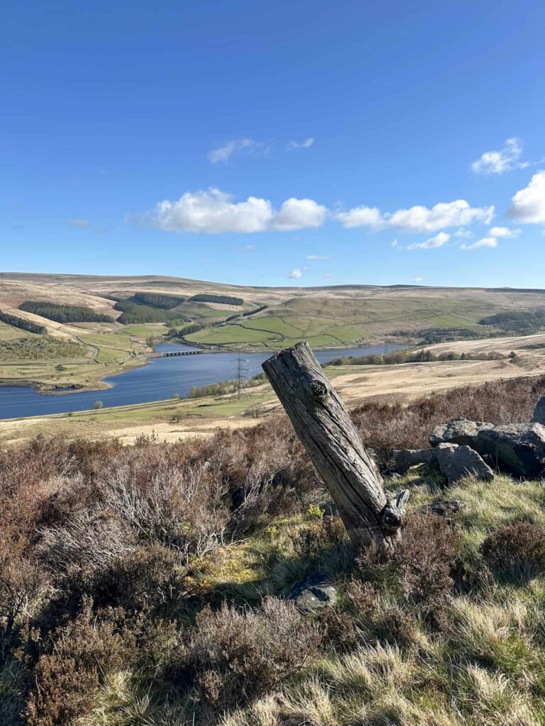 A view over Woodhead Reservoir