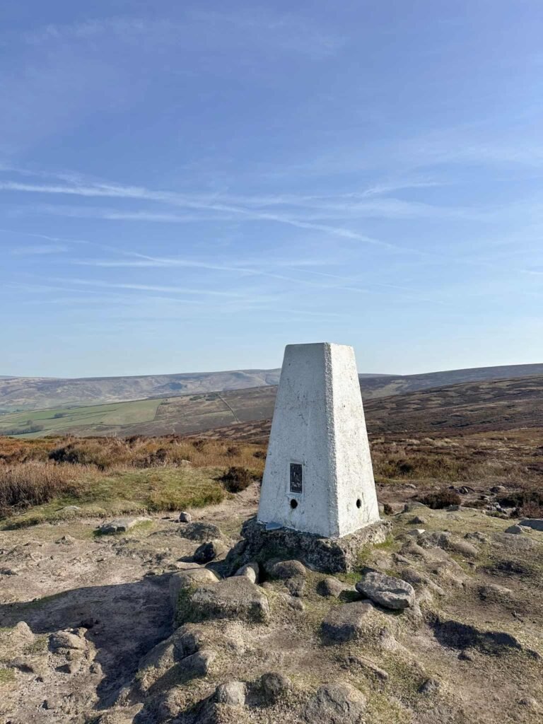 Harry Hut trig point