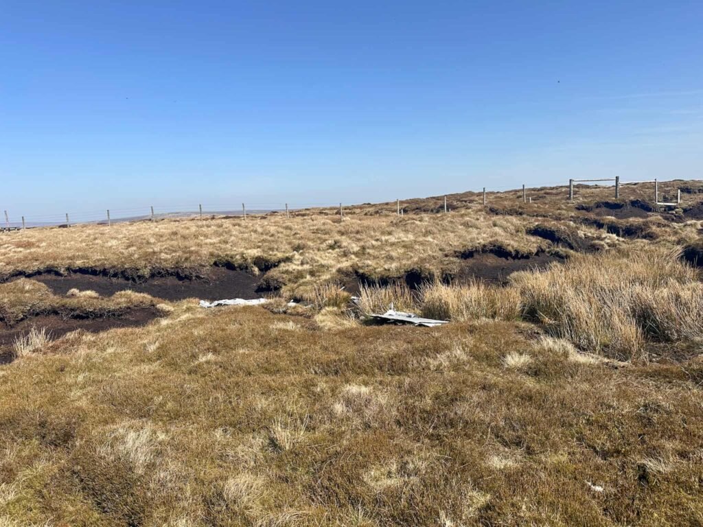 FMk4 Sabres wreckage on Kinder Scout