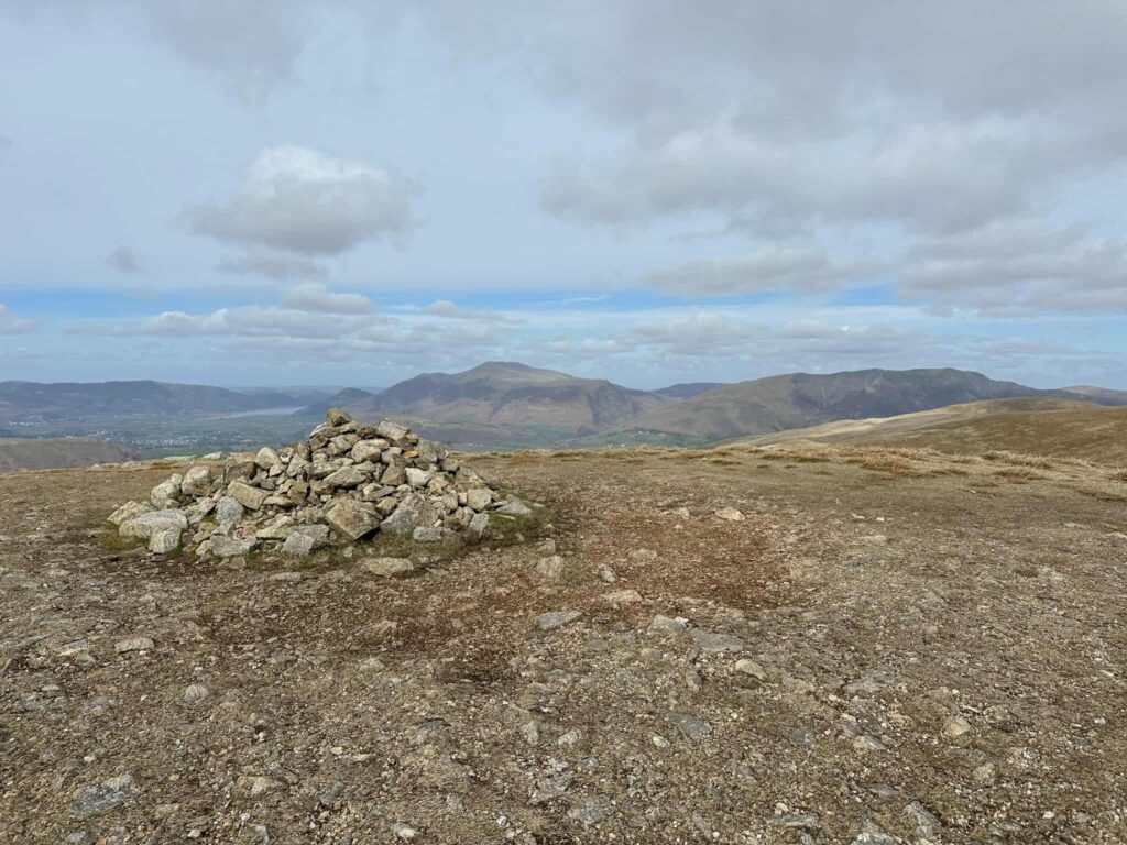 Watson's Dodd summit cairn