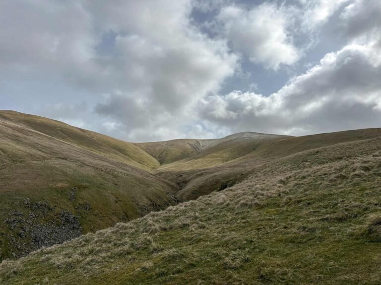 Stybarrow Dodd covered in a dusting of snow