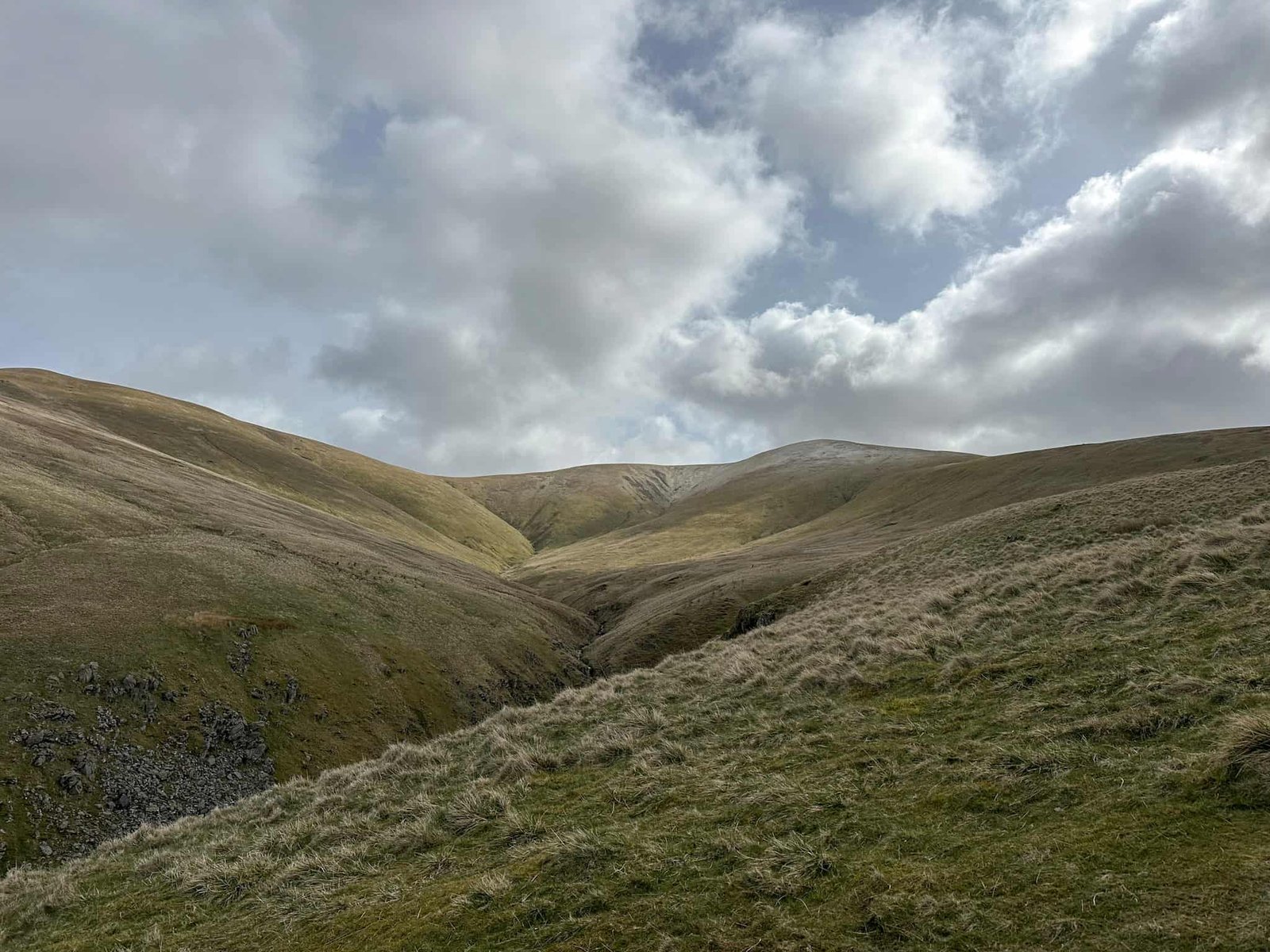 Stybarrow Dodd covered in a dusting of snow