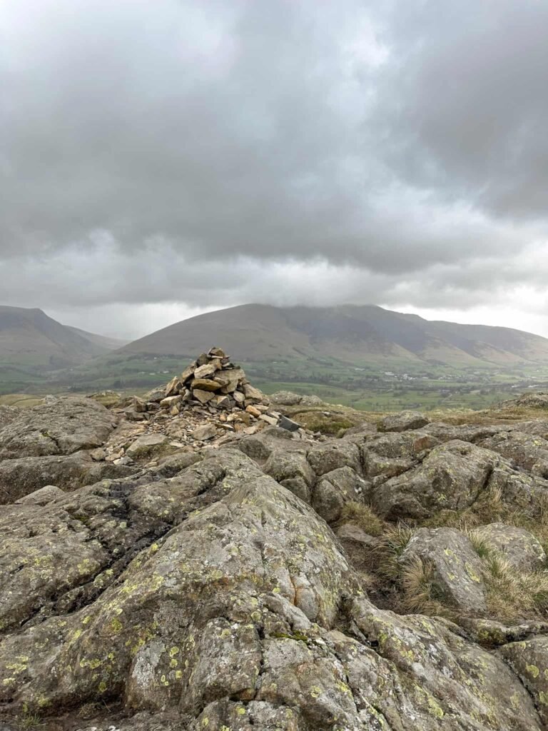 High Rigg summit cairn