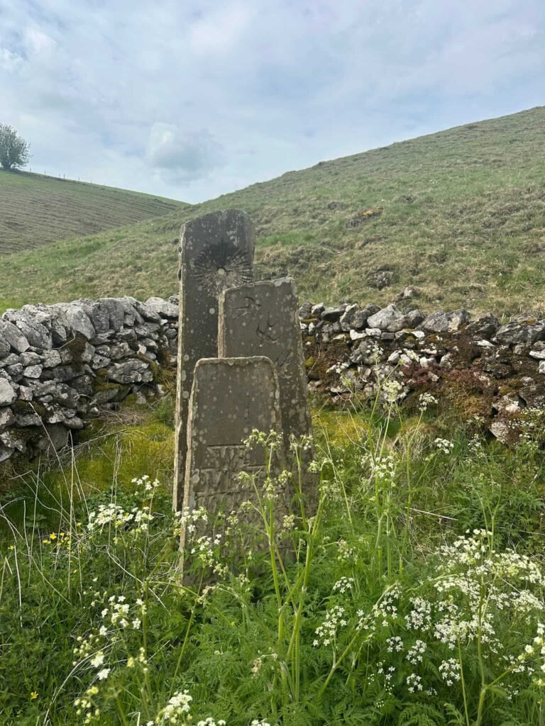 One of the Sites of Meaning, made up of 3 upright stones