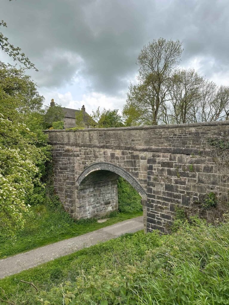 A bridge on the Tissington Trail