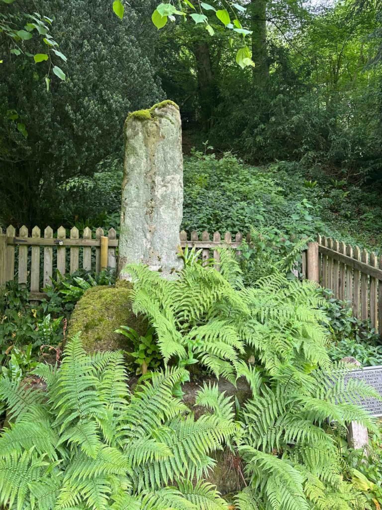 The Battle Stone, the remains of an ancient Saxon cross