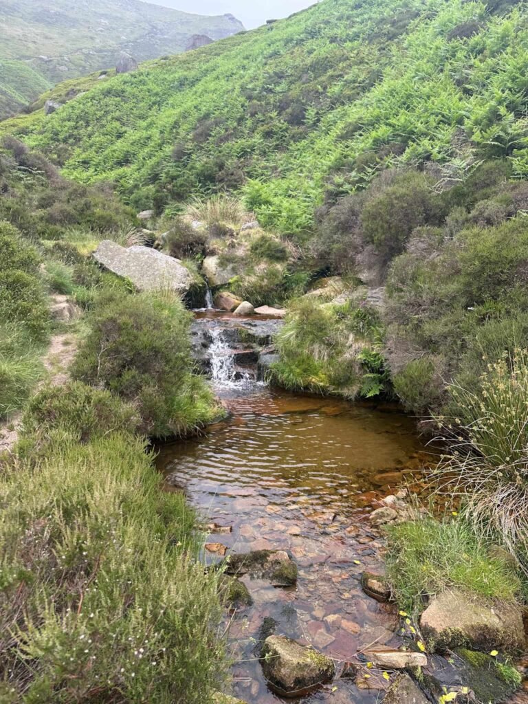 Waterfalls in Crowden Clough