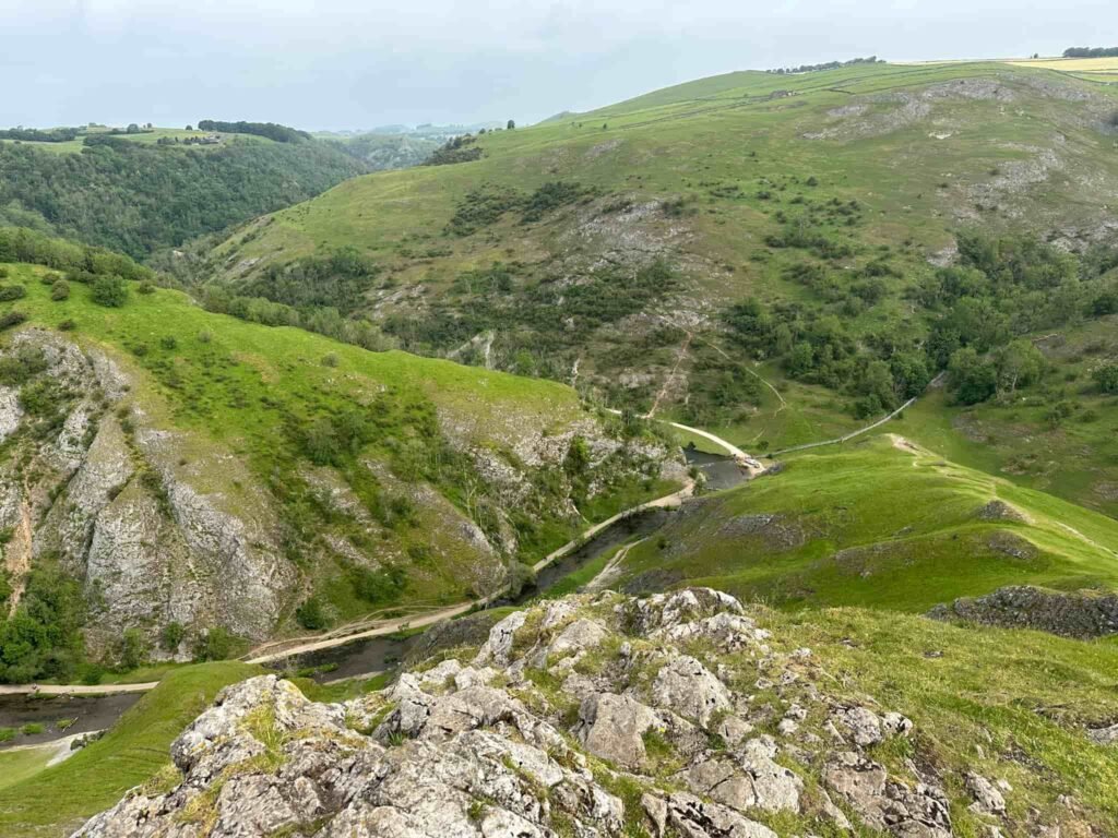 A view from the summit of Thorpe Cloud